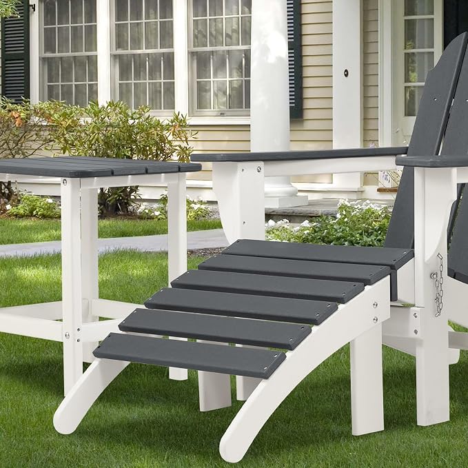 Aoodor Outdoor Adirondack Ottoman - Image 6