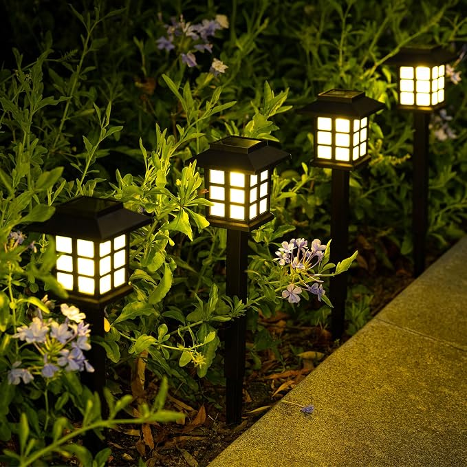 SOLPEX 16 Pack Solar Outdoor Lights, Path Lights, Walkway Lights Outdoor - Image 6