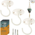 NACETURE Ceiling Hooks for Hanging Plants 3 Pack by NACETURE
