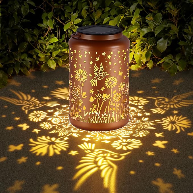Solar Lanterns Outdoor Waterproof Hummingbird Solar Lights Outdoor Waterproof by Unknown