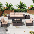 ALAULM 7 Pieces Patio Furniture Set by ALAULM