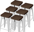 AddGrace Anti-Slip Bar Stool Cushions Square Bar Stool Seat Cushions by AddGrace
