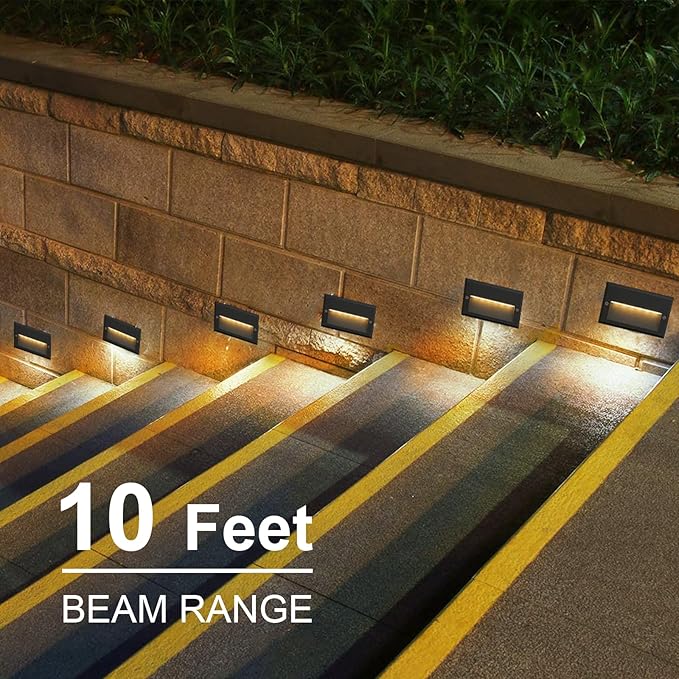 GOODSMANN Low Voltage Step Lights 5.5 Inch Outdoor 12V AC Landscape Stair - Image 5