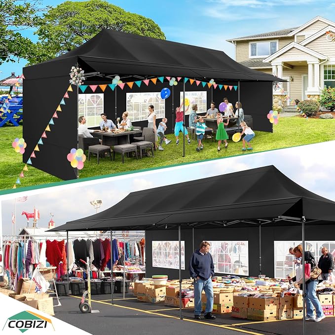 COBIZI 10x30 Pop Up Canopy Tent - Image 7