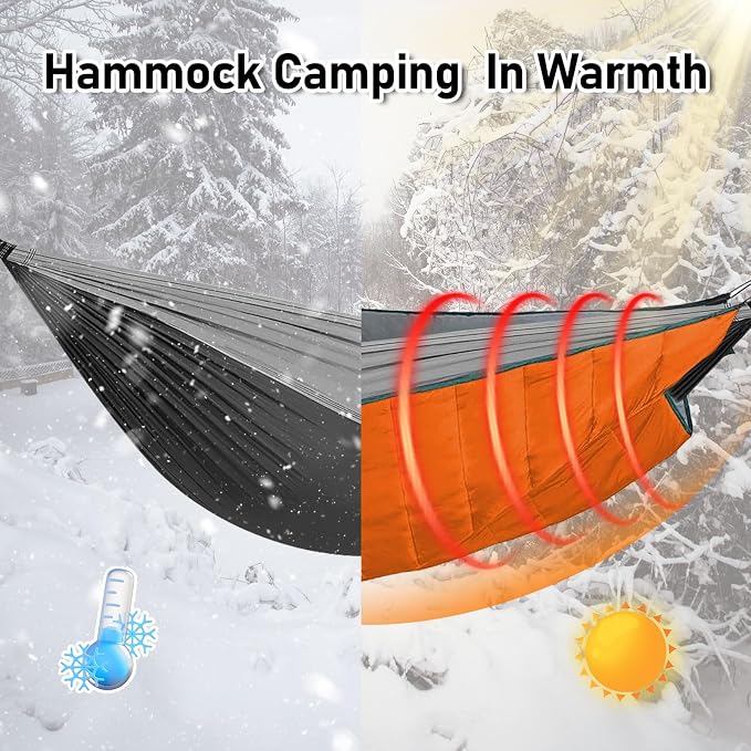 AYAMAYA Single & Double Hammock Underquilt Full Length Big Size Under Quilts - Image 2