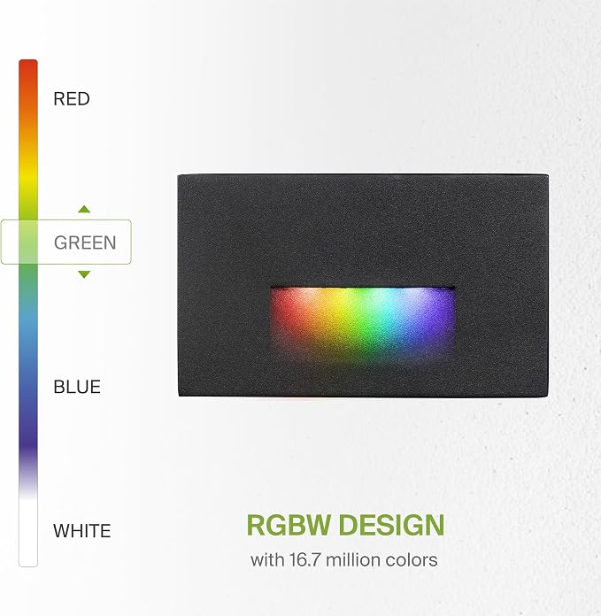 ASD LED Recessed Step Light Fixture, Outdoor & Indoor Stair Tread Lighting | - Image 4