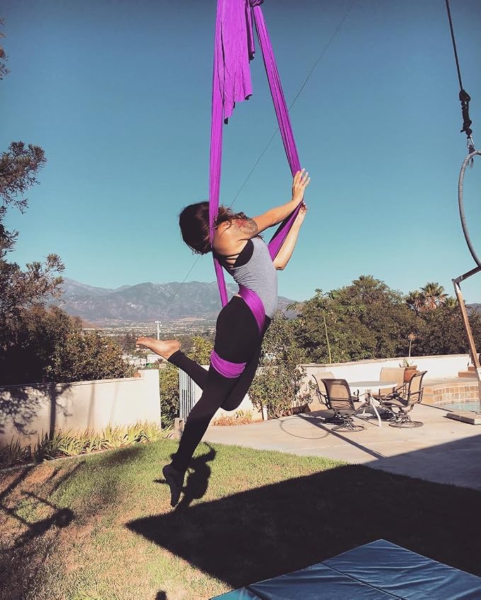 F.Life Aerial Silk Yoga Hammock & Swing - Image 3