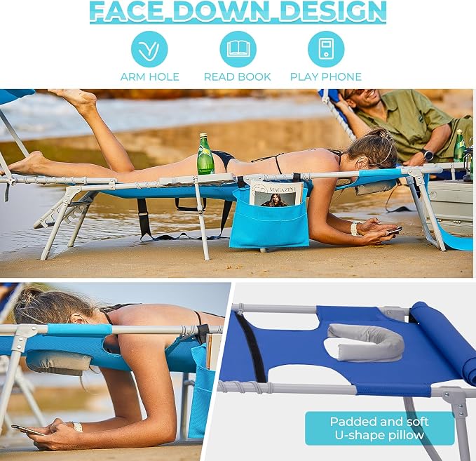 #WEJOY 4 in 1 Tanning Chair - Image 5