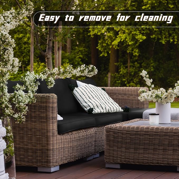 Patelai 11 Pcs Waterproof Patio Cushion Covers - Image 7