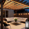 Lovelite 13ft x 13ft Net Lights Outdoor, 400LED Large Gazebo Lights 8 Modes by Lovelite