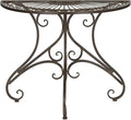 Safavieh Outdoor Collection Annalise Antique White Accent Table by SAFAVIEH
