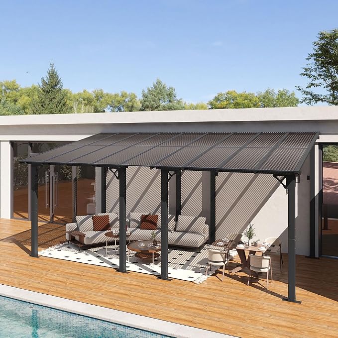 Aoxun 18' x 10' Pergola for Patio, Gazebo - Image 9