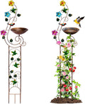 57" Height Metal Bird Bath by YYWMWM