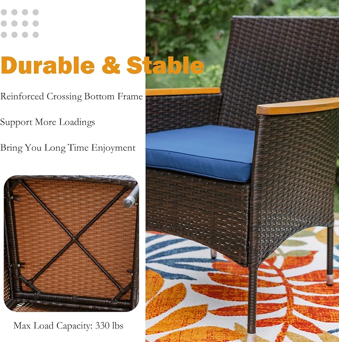 Sophia & William 7 Pieces Patio Dining Set - Image 3