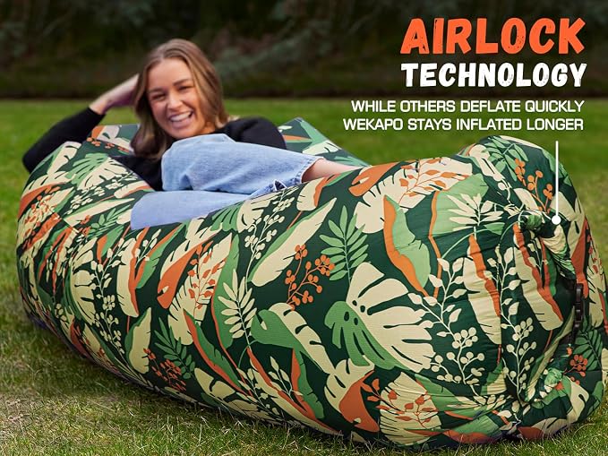 WEKAPO Inflatable Couch Air Lounger Chair - Image 5