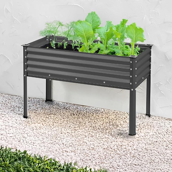 Best Choice Products 48x24x30in Galvanized Raised Garden Bed, Metal Elevated - Image 8