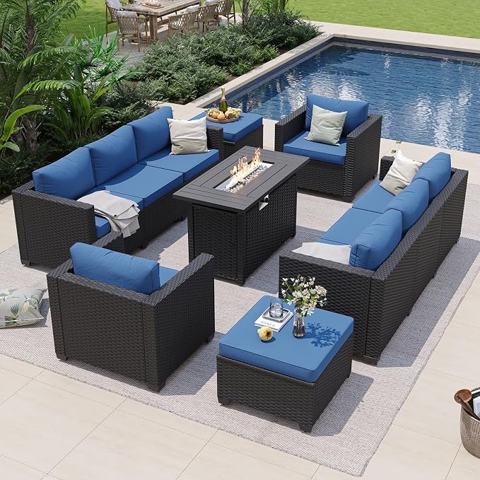 Aoxun 7 Piece Patio Furniture Set - Image 8