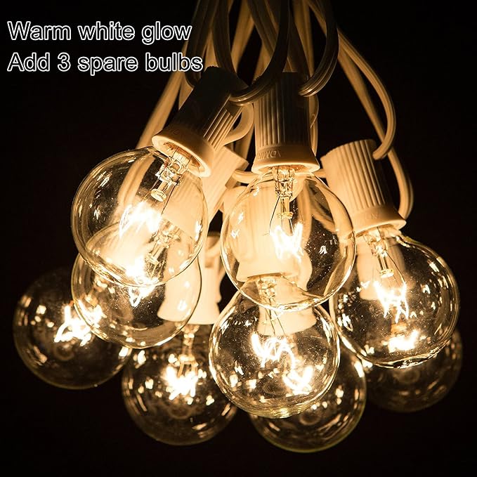 Abeja 50Ft Outdoor Patio String Lights - Image 4
