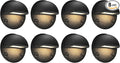 GKOLED 8-Pack Low Voltage LED Deck Lights, Mini Size Eyelid Step Lights by GKOLED