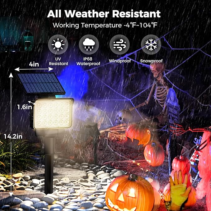 Solar Spot Lights Outdoor Waterproof - Image 3