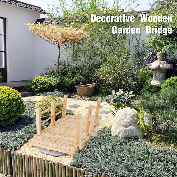 Giantex 5 ft Garden Bridge - Image 7