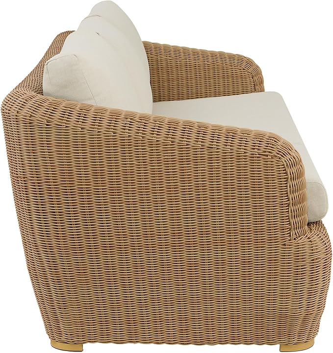 CHITA Patio Wicker 3-Seater Sofa - Image 2