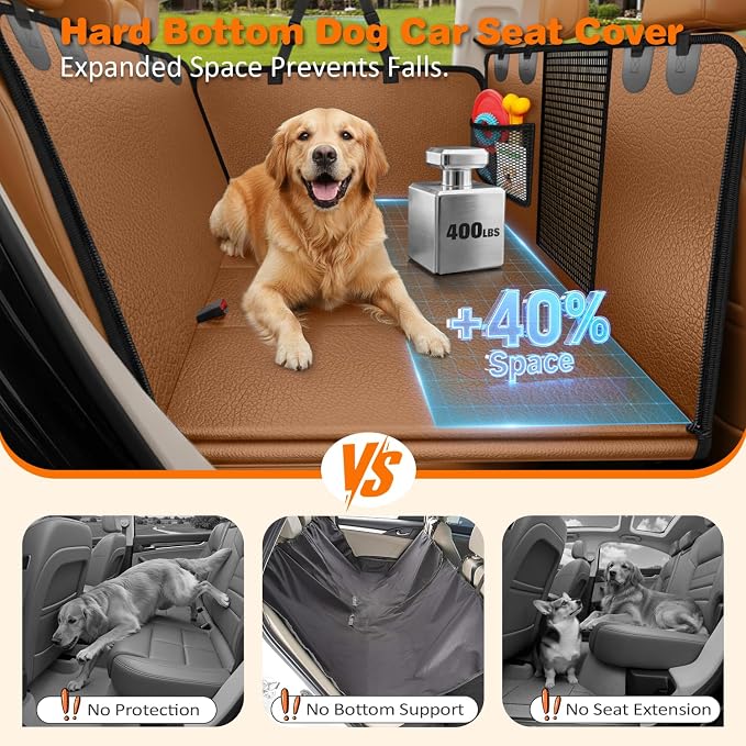 URPOWER PU Leather Backseat Extender - Image 2