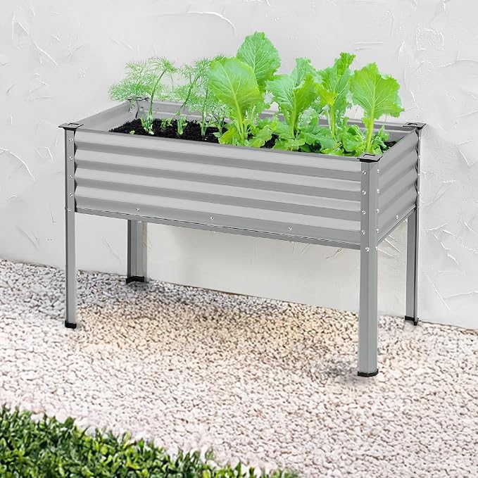 Best Choice Products 48x24x30in Galvanized Raised Garden Bed, Metal Elevated - Image 8
