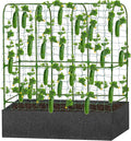 GENMOUS Garden Trellis for Climbing Plants, Cucumber Trellis by GenMousCo