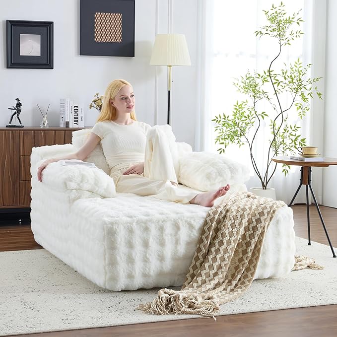 VINGLI Chaise Lounge Chair Indoor, Movie Room - Image 3