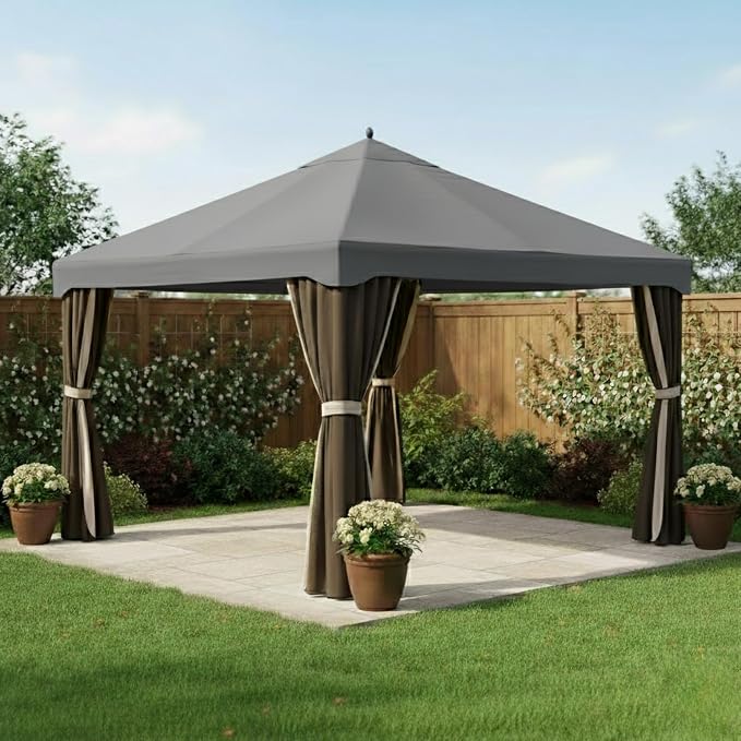 Garden Winds Reinforced RipLock 350 Replacement Canopy Top Cover Compatible - Image 2