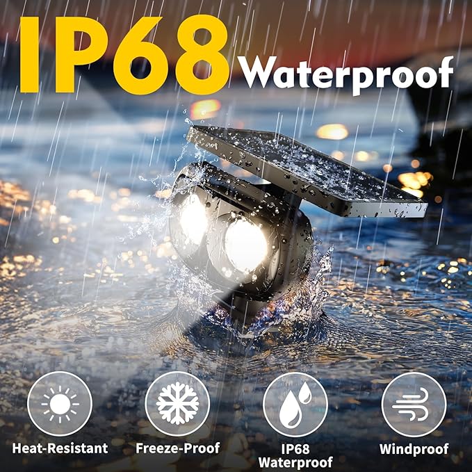 Solar Spot Lights Outdoor Waterproof IP68, RGB Colors Changing Solar Lights - Image 6