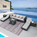 NICESOUL 9 Piece Outdoor Patio Furniture Set by NICESOUL