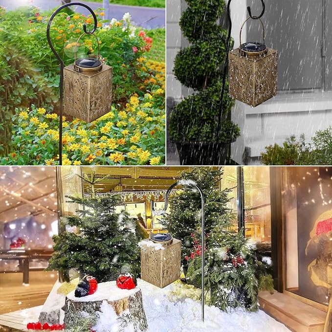2 Pack Solar Lanterns - Image 4