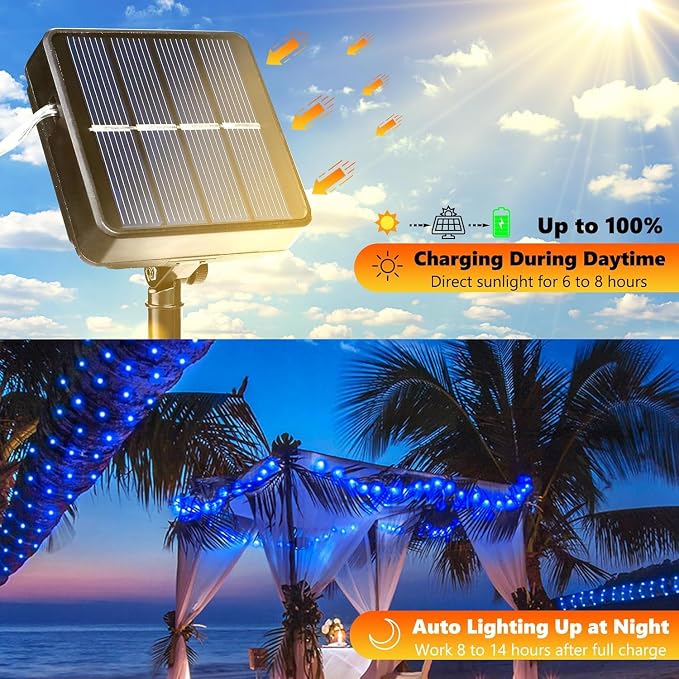 Lomotech Solar String Lights Outdoor - Image 4