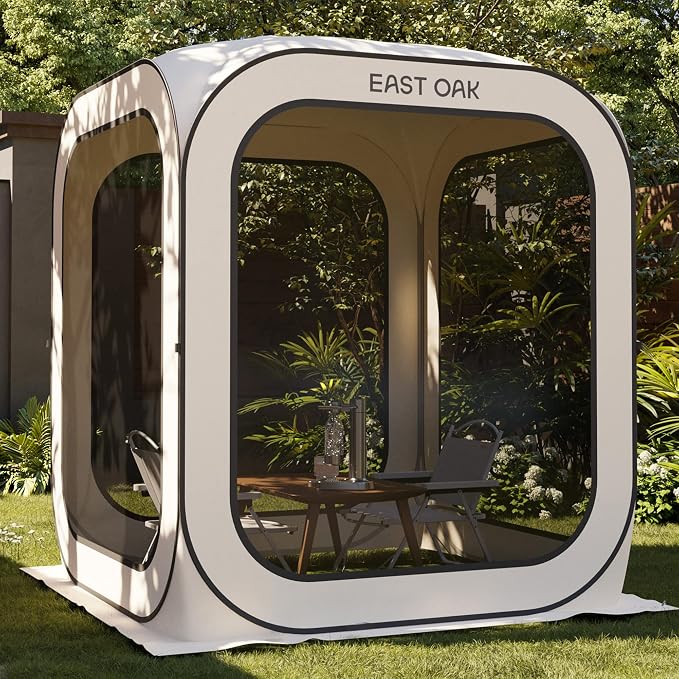 East Oak Screen House Tent Pop-Up, Portable Screen Room Canopy Instant Screen by EASTOAK