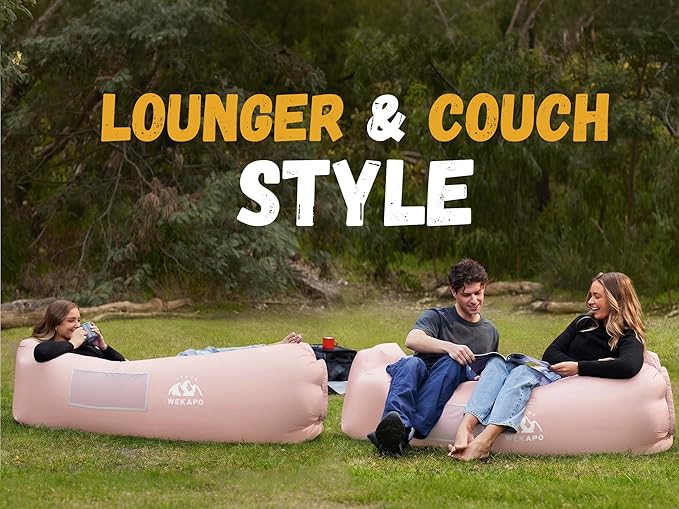 WEKAPO Inflatable Couch Air Lounger Chair - Image 7