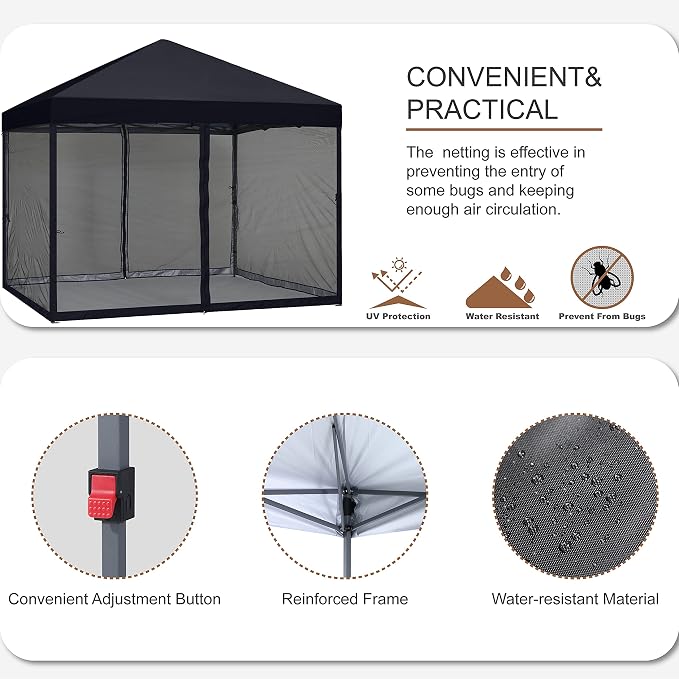 MASTERCANOPY Pop-Up Setup Outdoor Canopy - Image 4