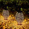Solar Lanterns Outdoor Waterproof, 2 Pack Solar Garden Lanterns, LED Hanging by OxyLED
