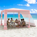 MoKo Beach Cabana, UPF 50+ Protection Easy Setup Beach Tent Sun Shelter by MoKo