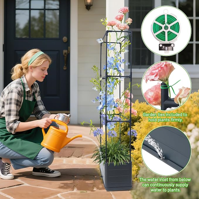 2 Packs Raised Garden Bed Tomato Planter Box - Image 5