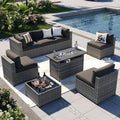 Aoxun Patio Furniture Sets, 8-Piece Outdoor Patio Furniture by Aoxun