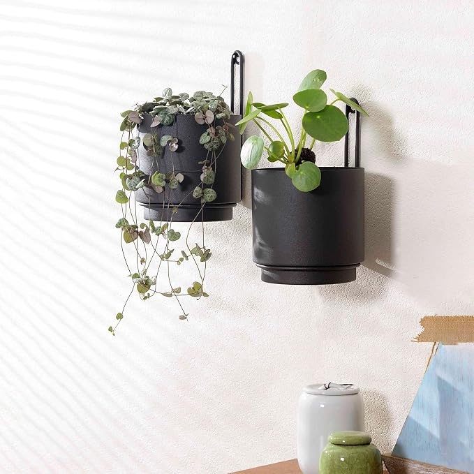2 Pcs Wall Mounted Hanging Planter Vase - Image 4