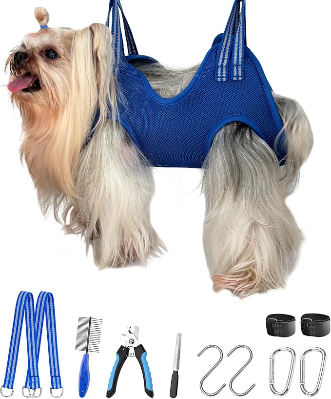 10 in 1 Dog Grooming Hammock Harness by Kkiimatt