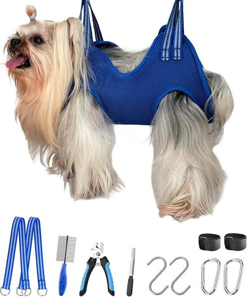 10 in 1 Dog Grooming Hammock Harness by Kkiimatt