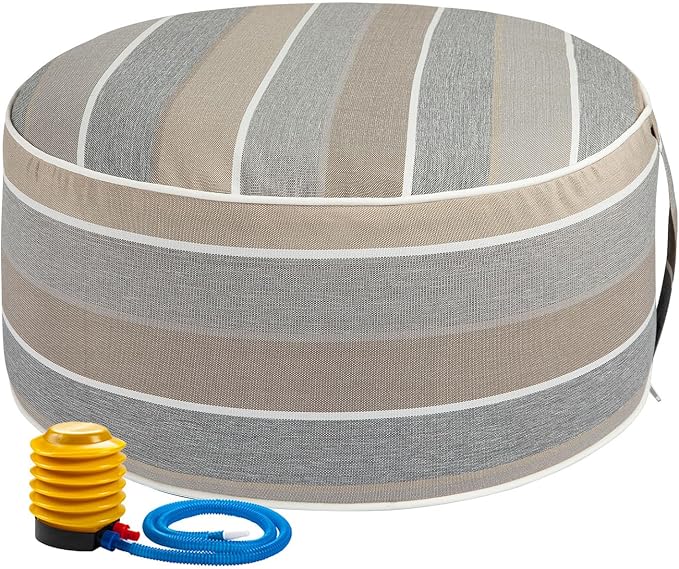 Inflatable Outdoor Ottoman by FUNHOME