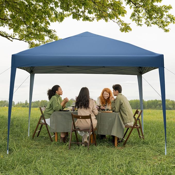 Outvita 10x10ft Ez Pop Up Outdoor Canopy Tent, Portable Commercial Instant Tent - Image 6