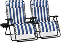 Best Choice Products Set of 2 Extra Wide Adjustable Steel Mesh Zero Gravity by BestChoiceProducts