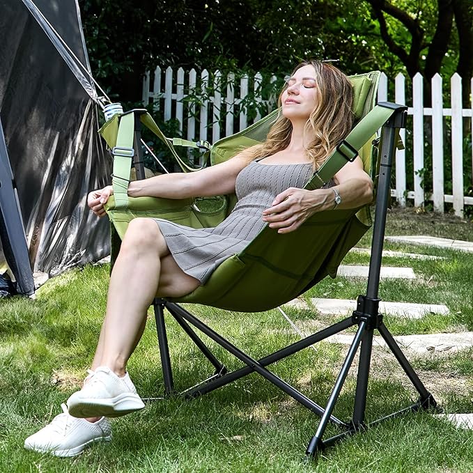 TIMBER RIDGE Hammock Camping Chair, Oversized Swinging Hammock Chair - Image 2
