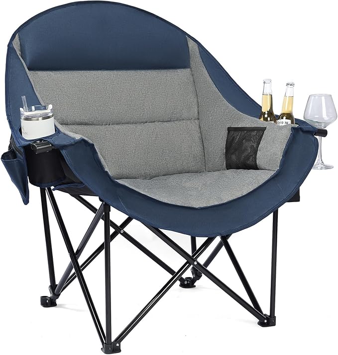 Oversized Camping Chairs for Adults by PUVASIA